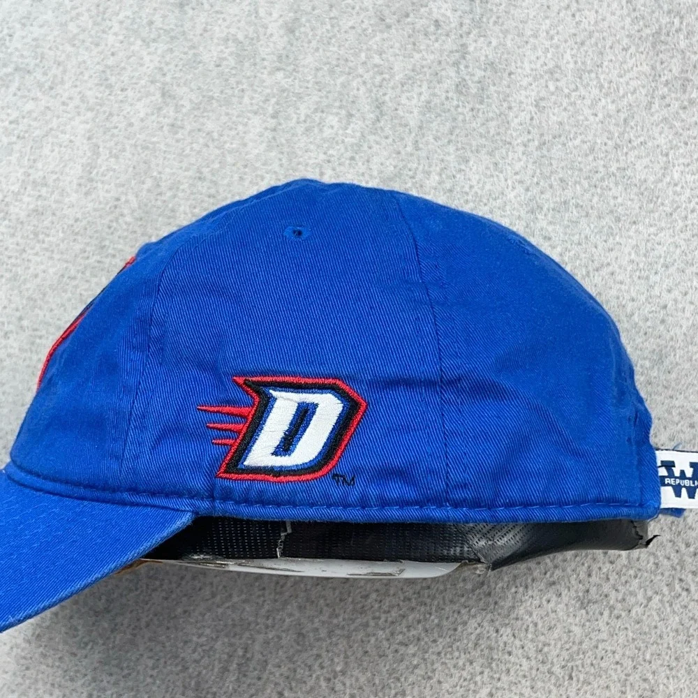 DePaul Blue Demons Hat Cap Strap Back Blue Adjustable Dad NCAA Collage Adult